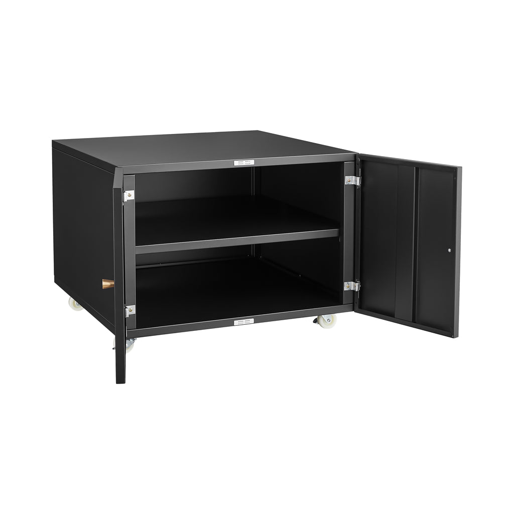 Office furniture Copier Cabinet white 2 door steel copier stand